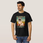Franse Bulldog Pap T-shirt (Voorkant volledig)