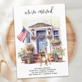 Franse Bulldog Patriottische Pet Frenchie Hond Bew Aankondiging