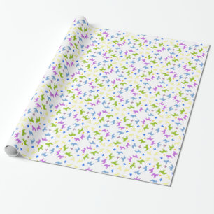 Franse Bulldog patroon Cadeaupapier