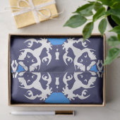 Franse Bulldog Patroon Graphics Tissuepapier (Geschenk)