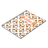 Franse Bulldog patroon Notitieboek (Linkerzijde)