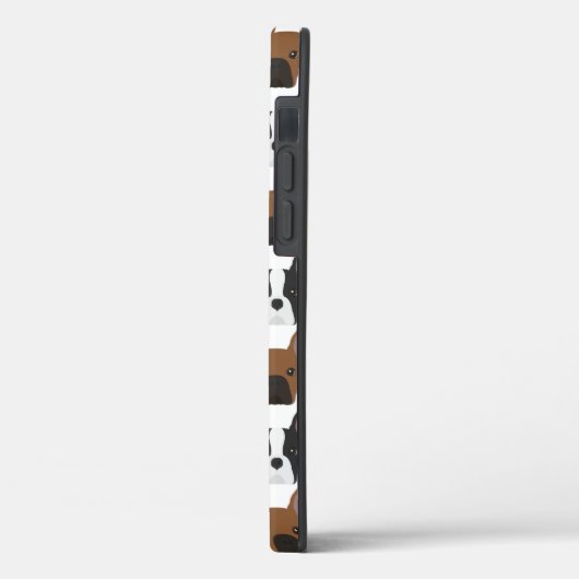 Franse Bulldog Patterned Case-Mate iPhone Case (Achterkant / Links)