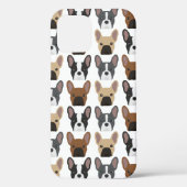 Franse Bulldog Patterned Case-Mate iPhone Case (Achterkant)