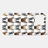 Franse Bulldog Patterned Case-Mate iPhone Case (Achterkant (horizontaal))