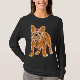 Franse Bulldog peperkoek hond huisdier liefhebbers T-shirt