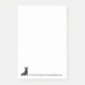 Franse Bulldog Personalize Post-it Notes (Voorkant)