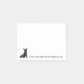Franse Bulldog Personalize Post-it® Notes (Voorkant)