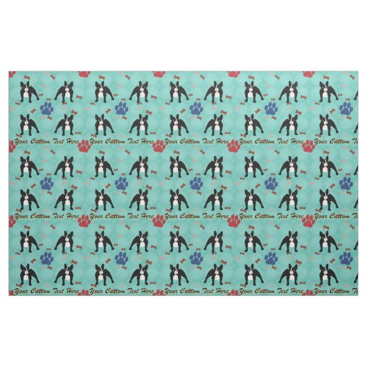 Franse Bulldog - Personalized Stof (Fat Quarter)