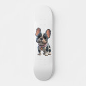 Franse Bulldog Persoonlijk Skateboard (Voorkant)