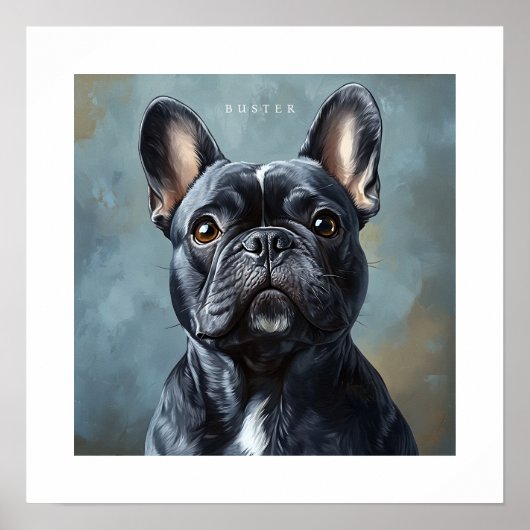 Franse Bulldog Persoonlijke Print (Voorkant)