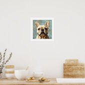 Franse Bulldog Persoonlijke Print (Keuken)