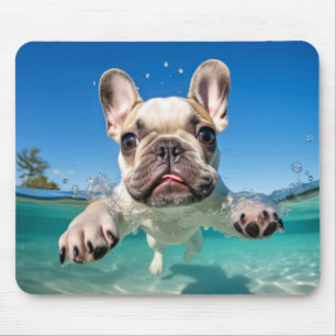 Franse Bulldog Pet Dog Animal Fun Spelen Muismat