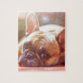 Franse Bulldog Pet Legpuzzel (Verticaal)