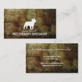 Franse Bulldog Pet Realated Visitekaartje (Voorkant / Achterkant)