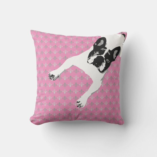 Franse Bulldog Pillow Buitenkussen (Voorkant)