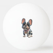 Franse Bulldog Pingpongbal (Voorkant)