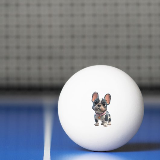 Franse Bulldog Pingpongbal (Net)