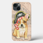 Franse Bulldog Pirate Case-Mate iPhone Case (Achterkant)