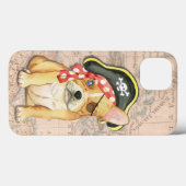 Franse Bulldog Pirate Case-Mate iPhone Case (Achterkant (horizontaal))