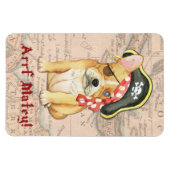 Franse Bulldog Pirate Magneet (Horizontaal)