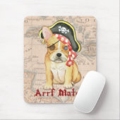 Franse Bulldog Pirate Muismat (Met muis)