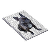 Franse Bulldog Plain Notitieboek (Rechterzijde)