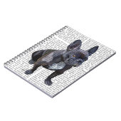 Franse Bulldog Plain Notitieboek (Linkerzijde)