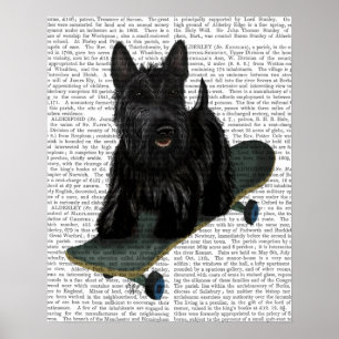 Franse Bulldog Plain Poster