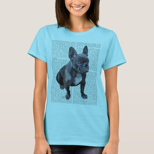 Franse Bulldog Plain T-shirt (Voorkant)