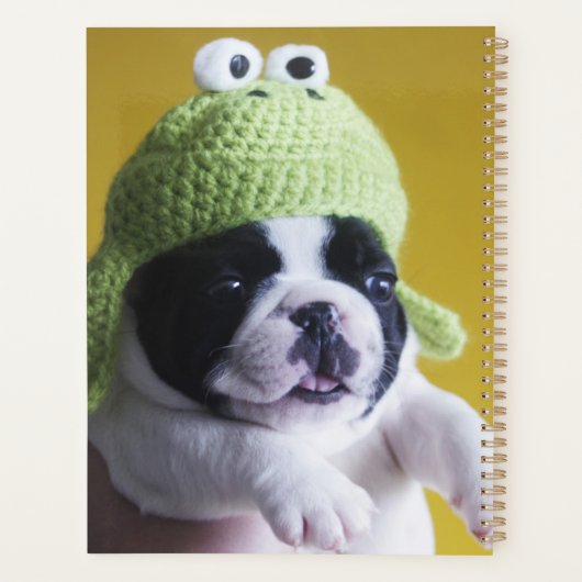 Franse Bulldog Planner (Achterkant)