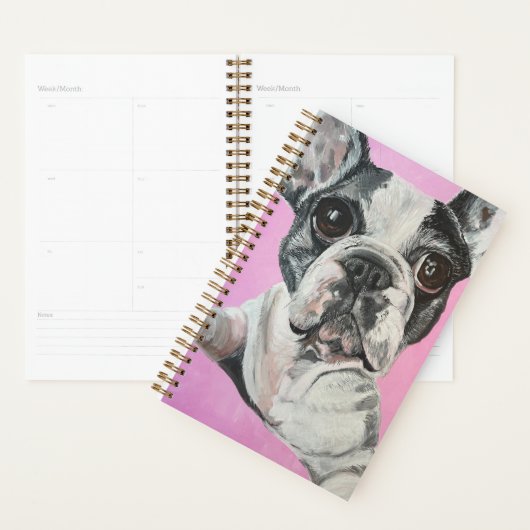 Franse Bulldog Planner (Display)