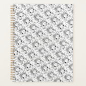 FRANSE BULLDOG PLANNER Maand/Weekly 81/2 x 11" (Voorkant)