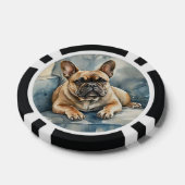 Franse Bulldog Poker Chips (Enkel)