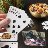 Franse Bulldog "Poker Face"-speelkaarten Pokerkaarten (Insitu)