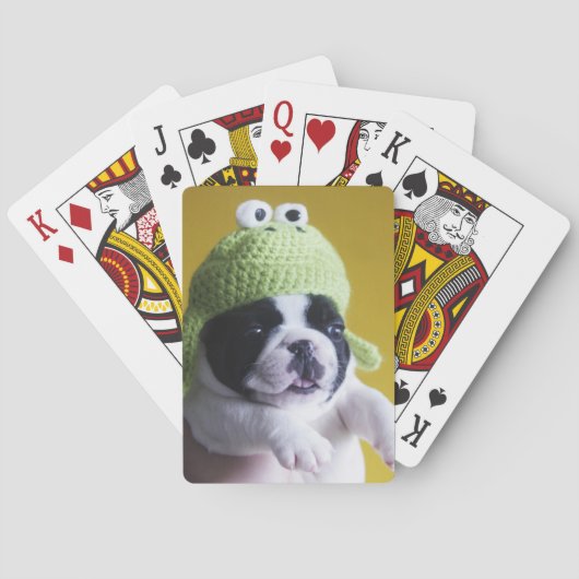 Franse Bulldog Pokerkaarten (Achterkant)