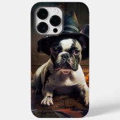 Franse Bulldog pompoenen Halloween eng Case-Mate iPhone Case (Achterkant)