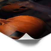 Franse Bulldog pompoenen Halloween eng Perfect Poster (Hoek)