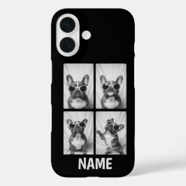 Franse Bulldog Portret gepersonaliseerde telefoonh iPhone 16 Hoesje