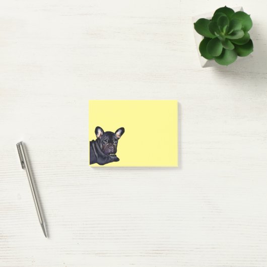 Franse bulldog Post-it Note (Kantoor)
