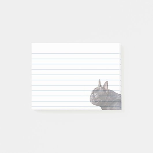 Franse Bulldog Post merkt op Post-it® Notes (Voorkant)