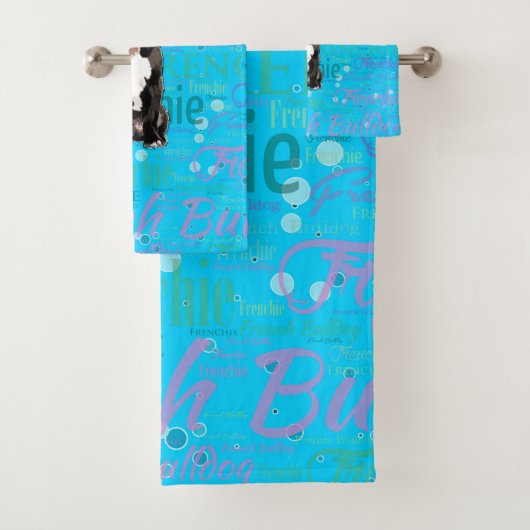 Franse bulldog Puppy Bad Handdoek (Insitu)