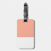 Franse bulldog Puppy Bagagelabel (Achterkant verticaal)