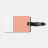 Franse bulldog Puppy Bagagelabel (Achterkant horizontaal)