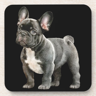 Franse Bulldog Puppy Bier Onderzetter