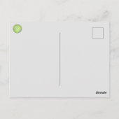 Franse bulldog Puppy Briefkaart (Achterkant)