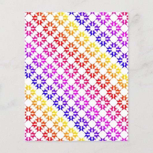 Franse bulldog Puppy Flyer (Achterkant)