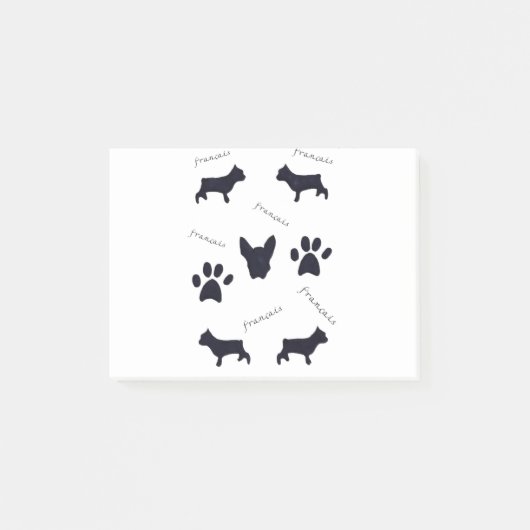Franse bulldog Puppy Gift Post-it® Notes (Voorkant)