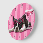 Franse bulldog Puppy Grote Klok (Hoek)