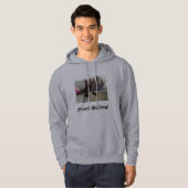 Franse bulldog Puppy Hoodie (Voorkant volledig)
