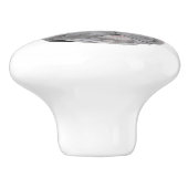 Franse bulldog Puppy Keramische Knop (Zijkant)